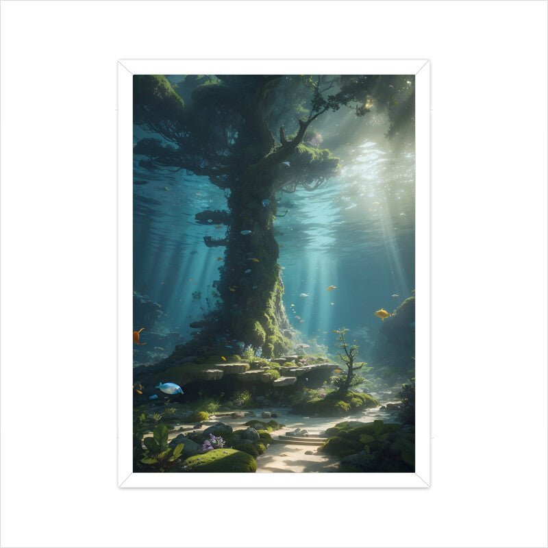 Under Tree - Framed Poster - Vibe TownUnder Tree - Framed Poster