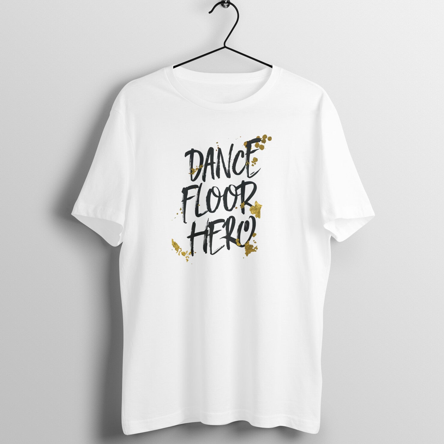 Dance Floor Hero, Men's Half Sleeves Cool Dance T-Shirt - Vibe TownDance Floor Hero, Men's Half Sleeves Cool Dance T-Shirt