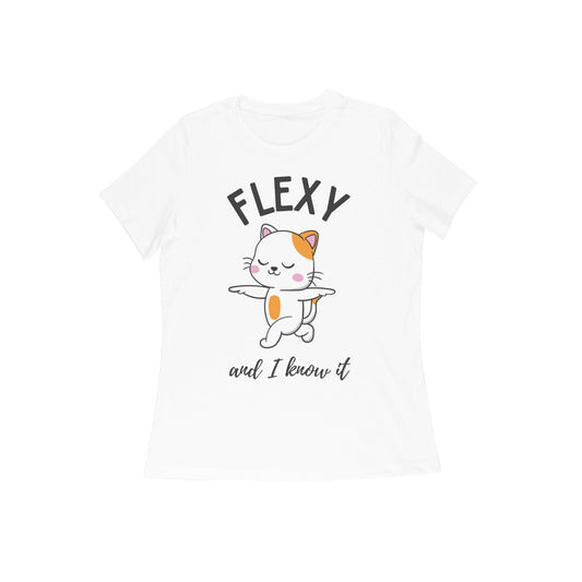 Flexy and I know it Cool Yoga Women's T-Shirt - Vibe TownFlexy and I know it Cool Yoga Women's T-Shirt