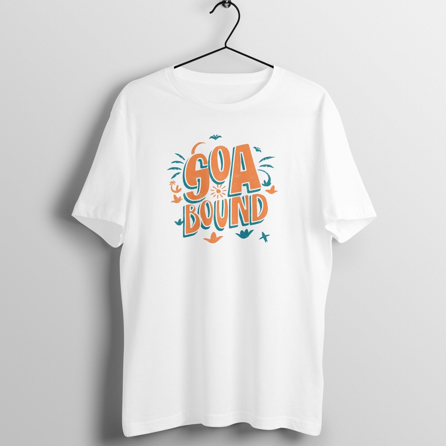 Goa Bound - Cool Unisex Travel T-shirt Half Sleeves - Vibe TownGoa Bound - Cool Unisex Travel T-shirt Half Sleeves