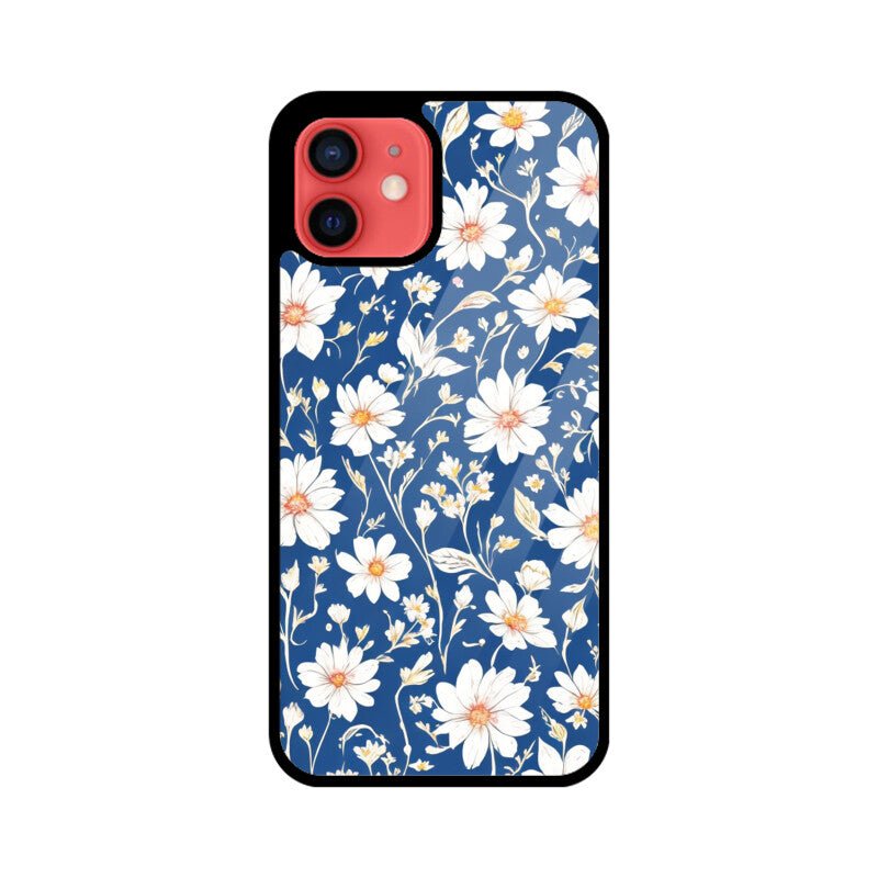 Blue White Florals - iPhone Cover - Vibe TownBlue White Florals - iPhone Cover