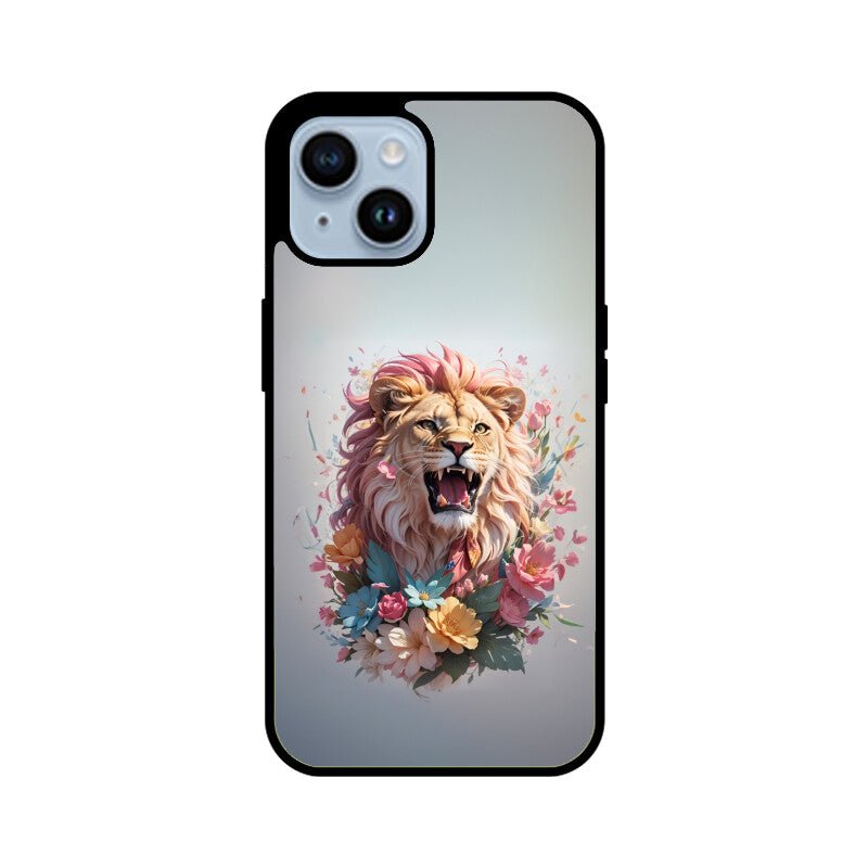 Vibrant Lion - iPhone Glass Cover - Vibe TownVibrant Lion - iPhone Glass Cover