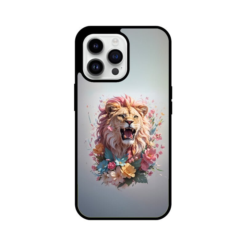 Vibrant Lion - iPhone Glass Cover - Vibe TownVibrant Lion - iPhone Glass Cover