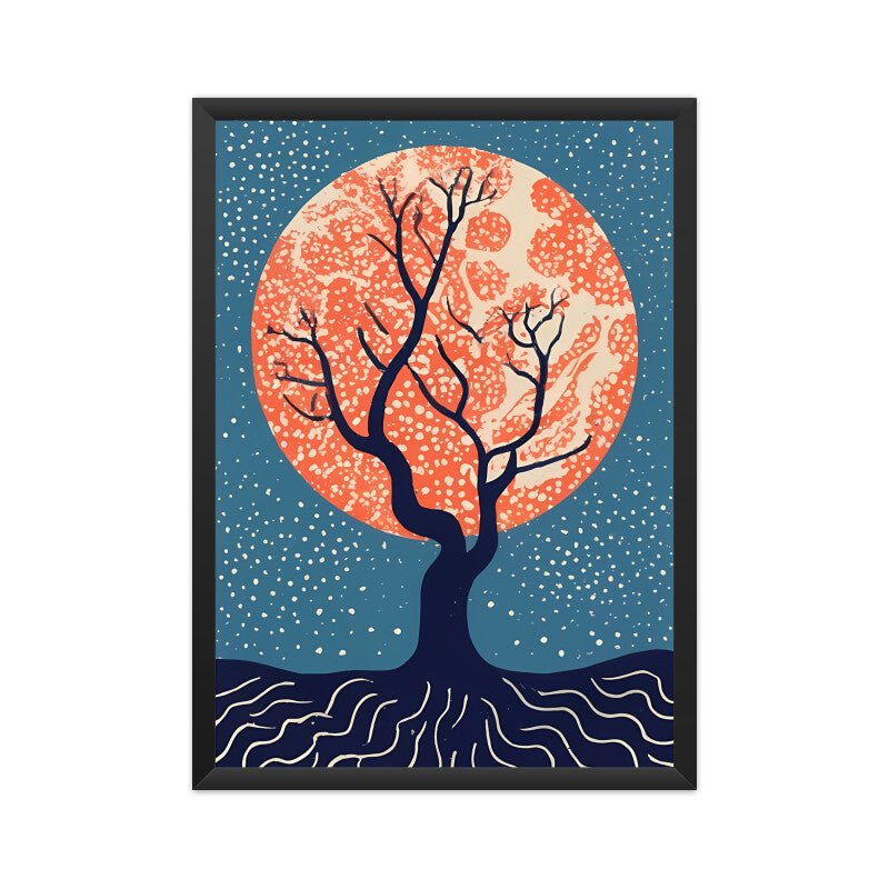 Life Tree - Framed Poster - Vibe TownLife Tree - Framed Poster