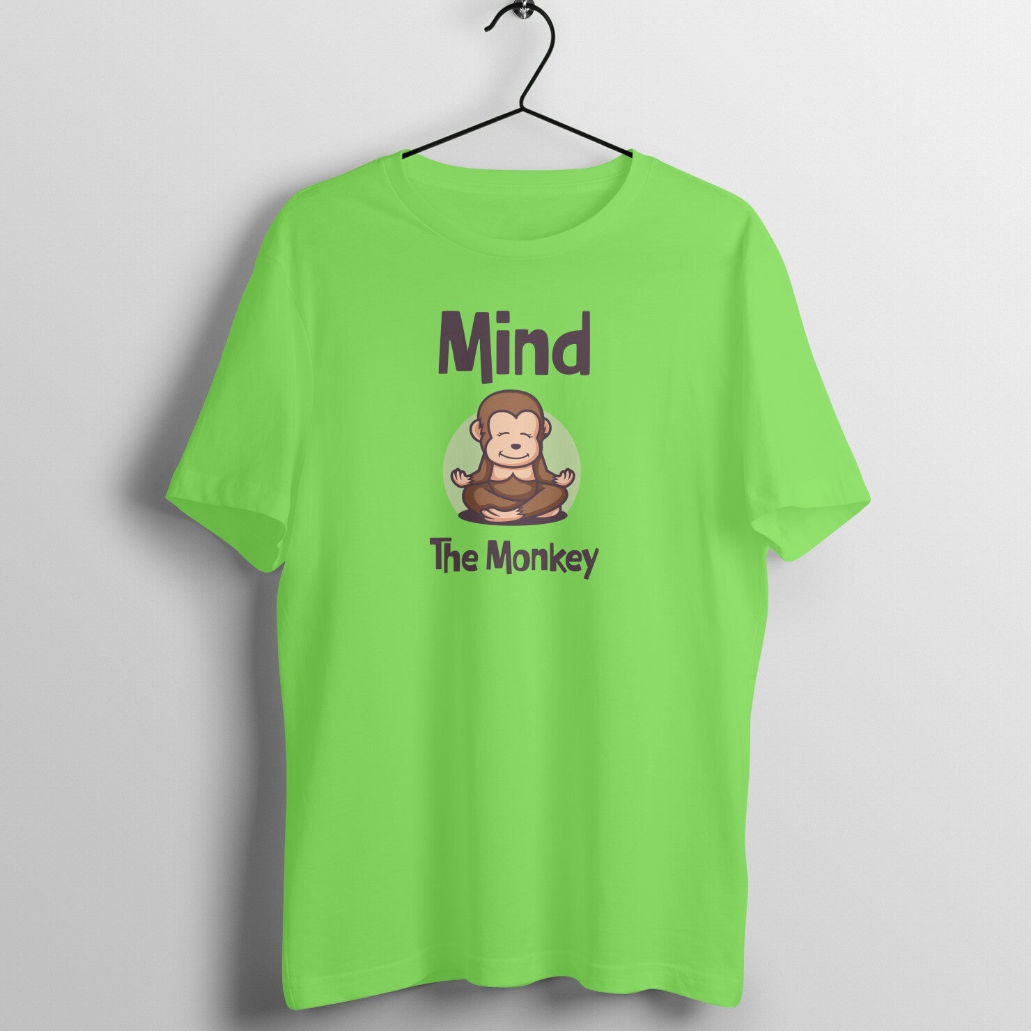 Mind the Monkey - Cool Men's Yoga T-Shirt - Vibe TownMind the Monkey - Cool Men's Yoga T-Shirt