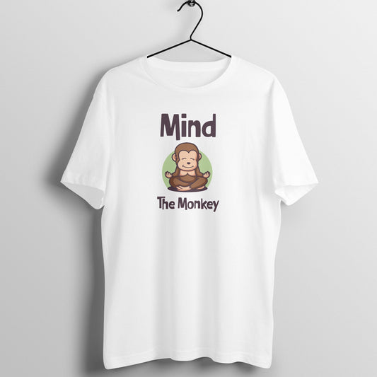 Mind the Monkey - Cool Men's Yoga T-Shirt - Vibe TownMind the Monkey - Cool Men's Yoga T-Shirt