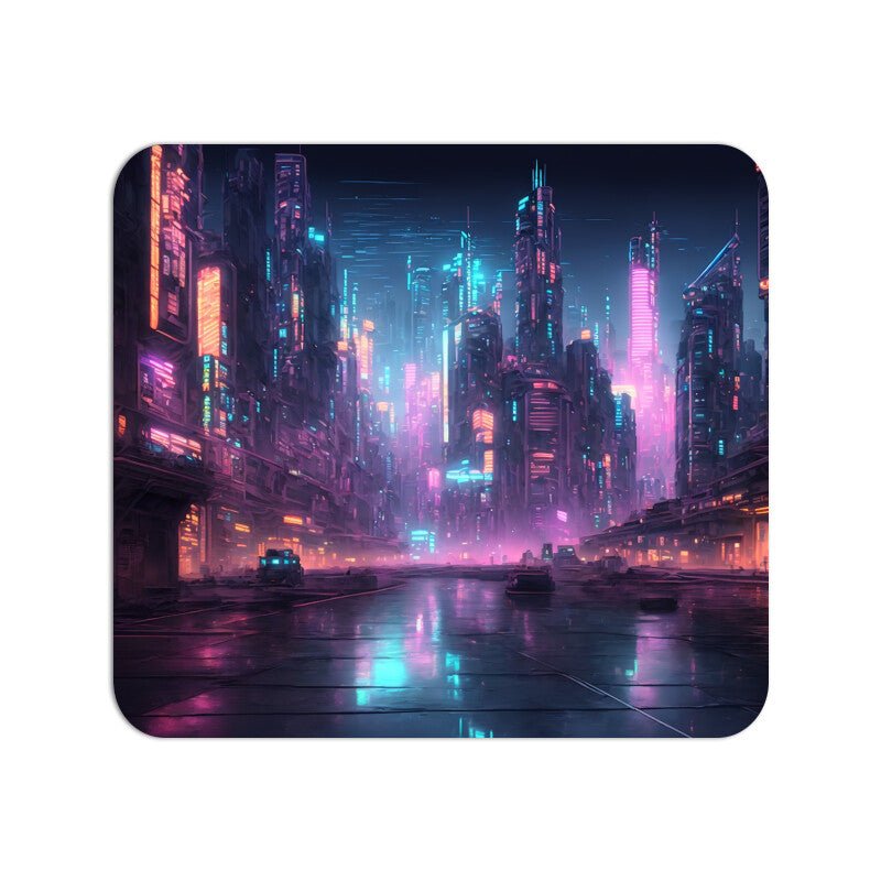 Cyber Town - Mouse Pad - Vibe TownCyber Town - Mouse Pad