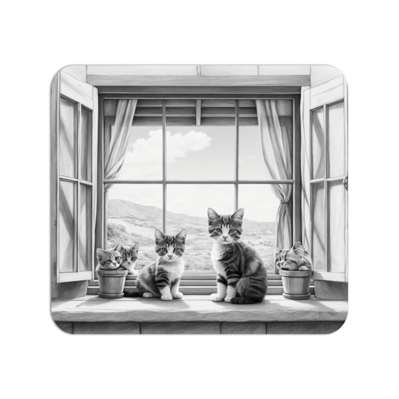 Kitties of Noire - Mouse Pad - Vibe TownKitties of Noire - Mouse Pad