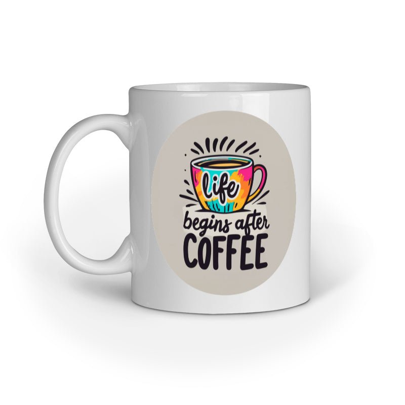 Coffee Life - Ceramic Mug - Vibe TownCoffee Life - Ceramic Mug