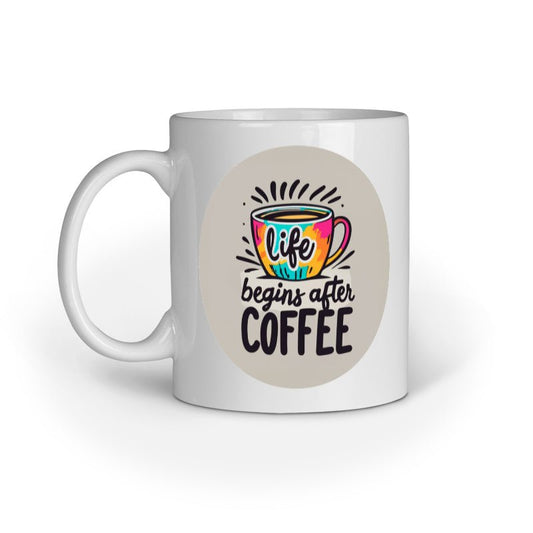 Coffee Life - Ceramic Mug - Vibe TownCoffee Life - Ceramic Mug