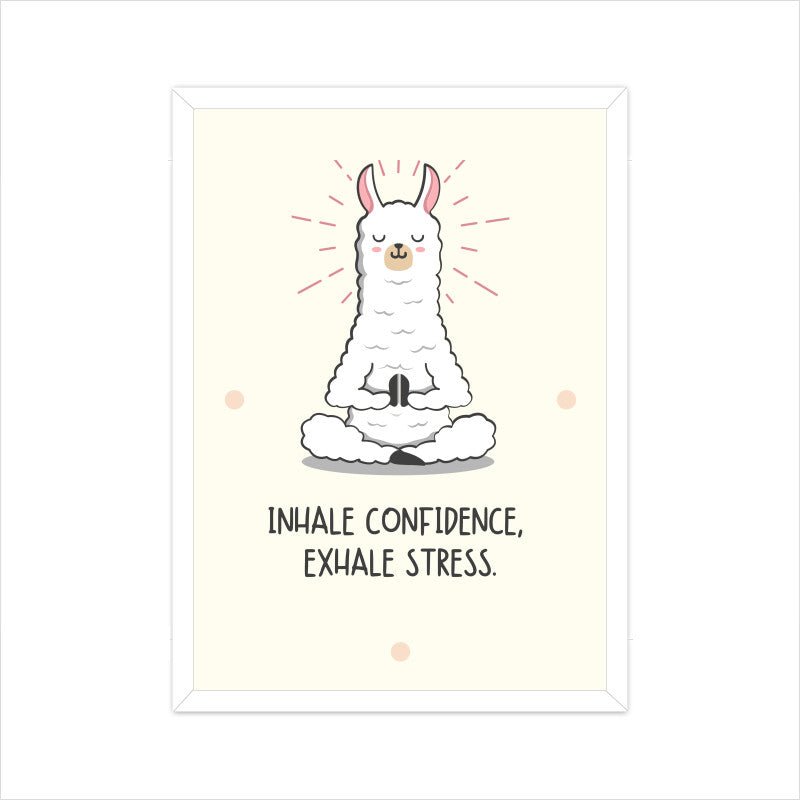 Meditating Lama - Poster - Vibe TownMeditating Lama - Poster