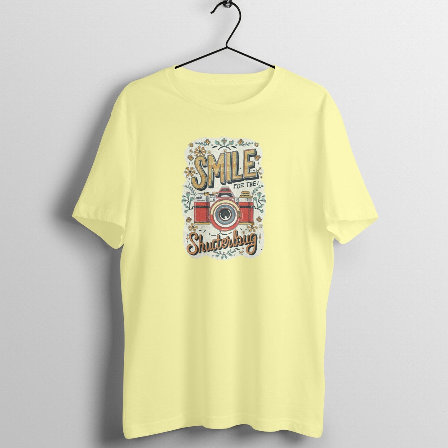 Smile for the Shutterbug, Unisex Cool Photographer T-Shirt - vibetown.in