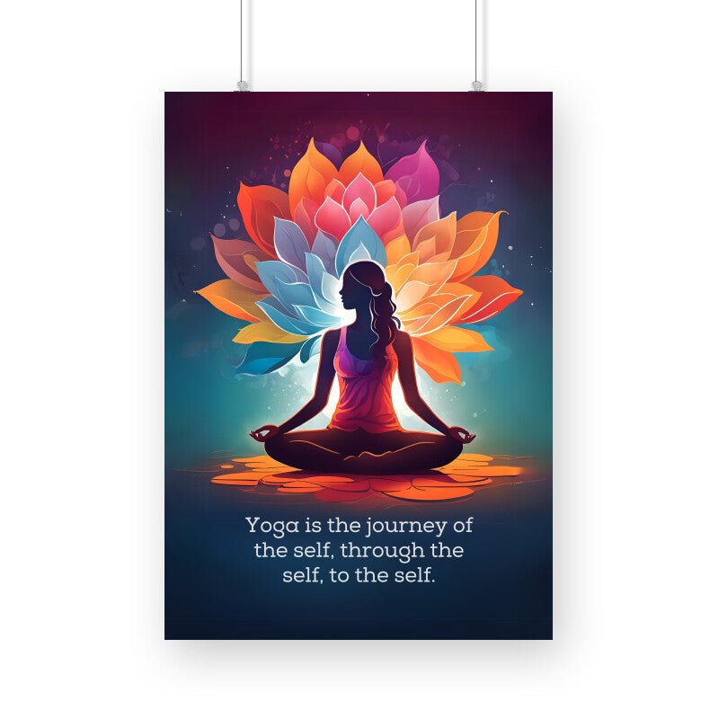 Yoga to Self - Poster - Vibe TownYoga to Self - Poster
